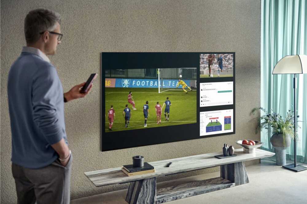 Pantalla Múltiple, la función de los Smart TVs Samsung para disfrutar hasta de cuatro contenidos en simultáneo