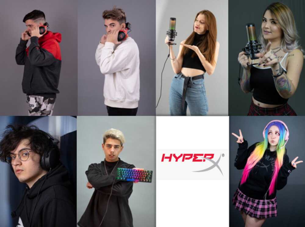 Influencers de HyperX comparten sus experiencias con los productos de la marca