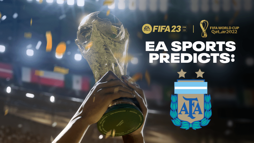 EA SPORTS™ FIFA 23 PREDICE QUE ARGENTINA GANARÁ LA COPA MUNDIAL DE LA FIFA 2022™