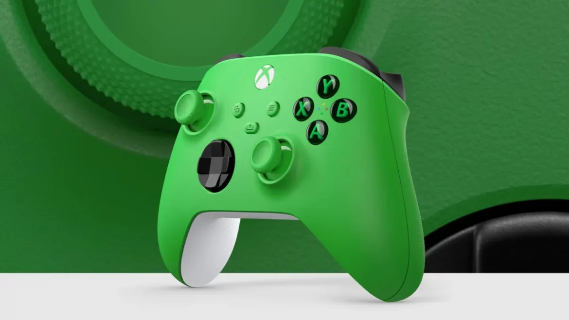 ¡Agrega el Control inalámbrico de Xbox – Velocity Green a tu colección!