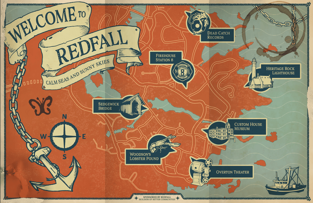 Visita la mística ciudad isleña que es el destino turístico del momento: Redfall 