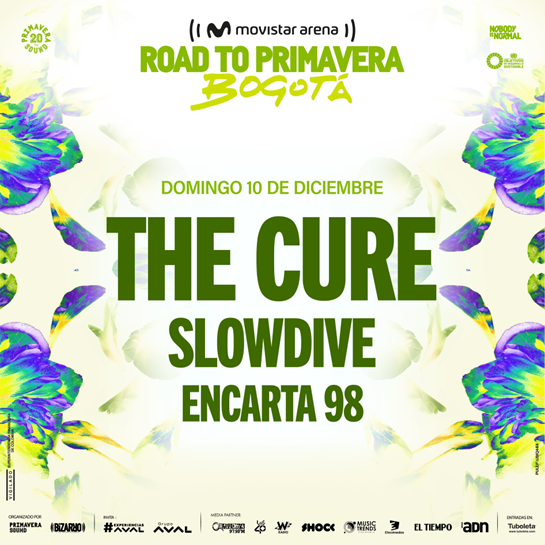 Encarta 98 se une a The Cure y Slowdive en Road to Primavera Bootá el 10 de diciembre 