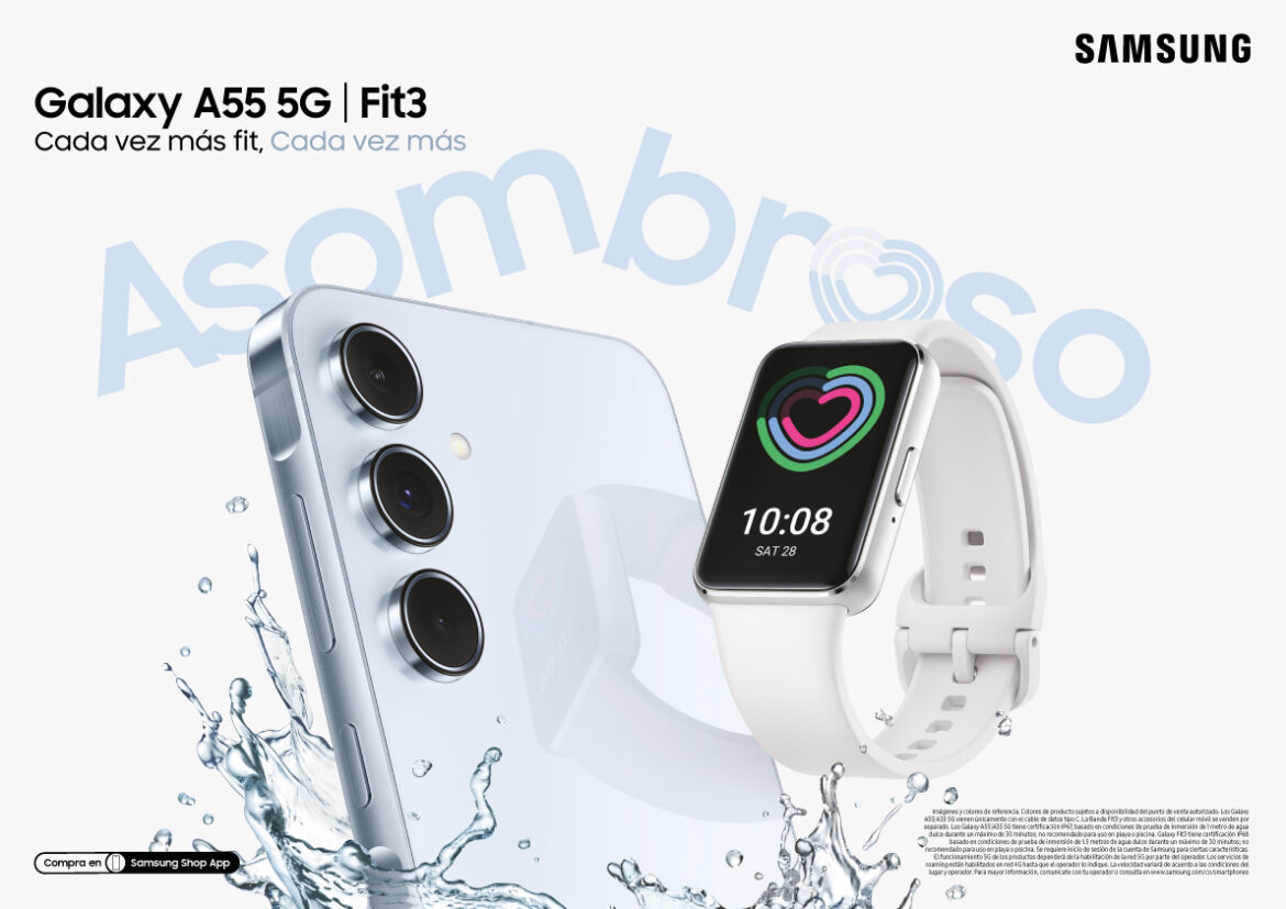 Samsung Electronics presenta Galaxy A55 5G y A35 5G en Colombia